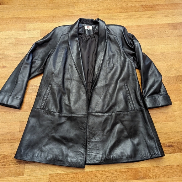 Vintage 80’s Leather Jacket. Red Kid. Women's M.  Incredibly soft leather. - Picture 5 of 17